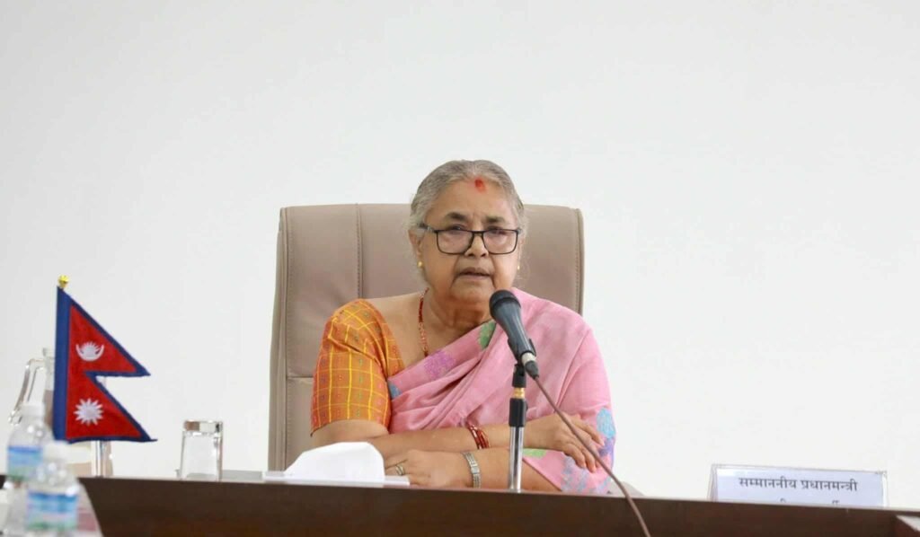 सुषिला कार्की मोदीबीच टेलिफोन वार्ता सम्पन्न